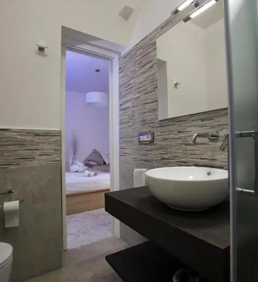 バルコニー付きデラックスルーム, Il Baiocco Affittacamere Piscina & Spa