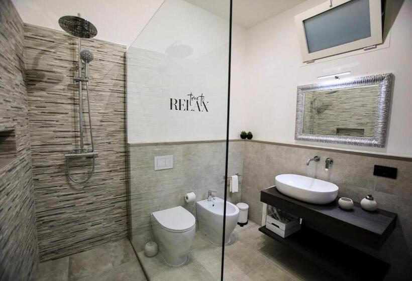 חדר דלוקס עם מרפסת, Il Baiocco Affittacamere Piscina & Spa