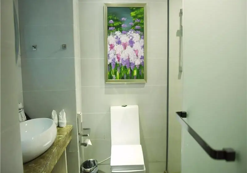 キングサイズベッドのデラックスルーム, Lavande Hotel Guiyang Flower Orchard Fortune Plaza