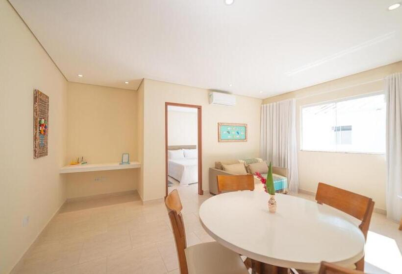 Апартаменты 1 Спальня, Perequê Açu Aparts