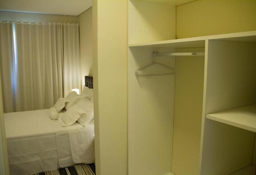 Апартаменты 1 Спальня, Perequê Açu Aparts