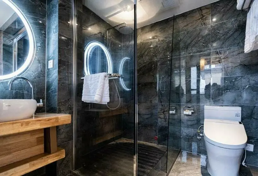 اتاق استاندارد با چشم‌انداز کوهستان, Zhangjiajie Su Xin Resort Near Tianmen Shan & Hehua Airport Free Pick Up
