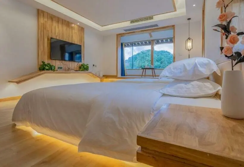 اتاق استاندارد با چشم‌انداز کوهستان, Zhangjiajie Su Xin Resort Near Tianmen Shan & Hehua Airport Free Pick Up