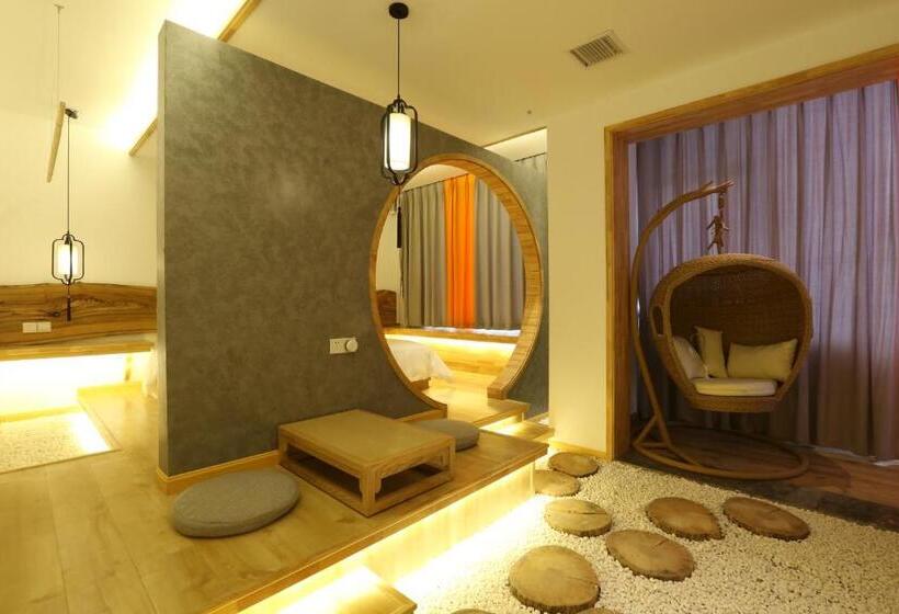 キングサイズベッドのスタンダードルーム, Su Xin Resort Inn