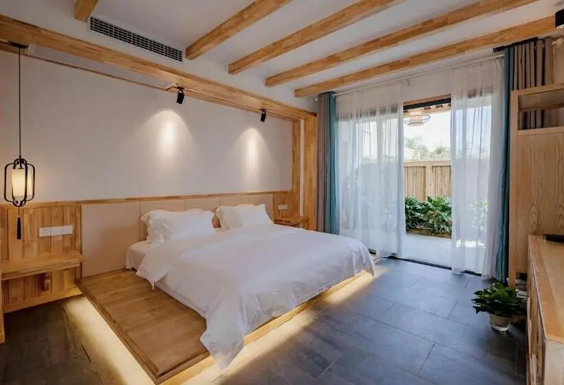 اتاق استاندارد با چشم‌انداز باغ, Zhangjiajie Su Xin Resort Near Tianmen Shan & Hehua Airport Free Pick Up