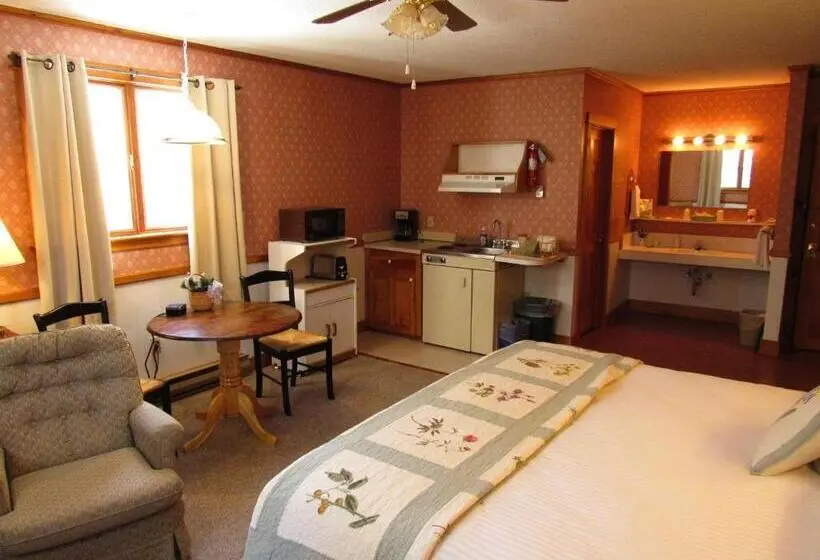 キングサイズベッドのデラックススイート, Carlson S Lodge