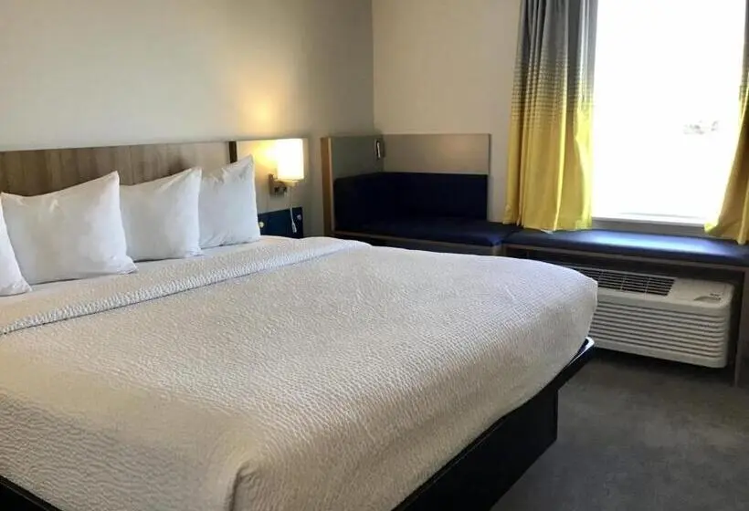 身障者適用キングサイズベッドルーム, Microtel Inn & Suites By Wyndham George