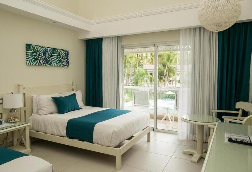 اتاق راحتی با چشمانداز استخر, Vista Sol Punta Cana Beach Resort & Spa All Inclusive
