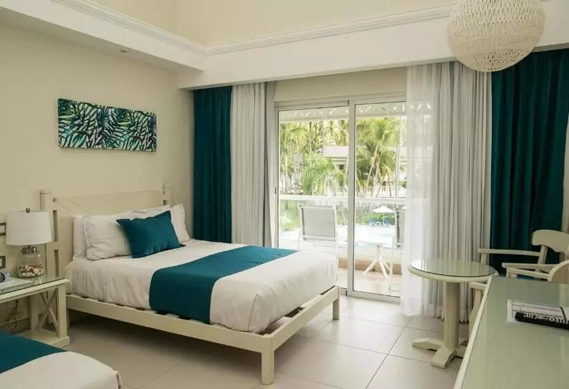اتاق راحتی با چشمانداز استخر, Vista Sol Punta Cana Beach Resort & Spa All Inclusive