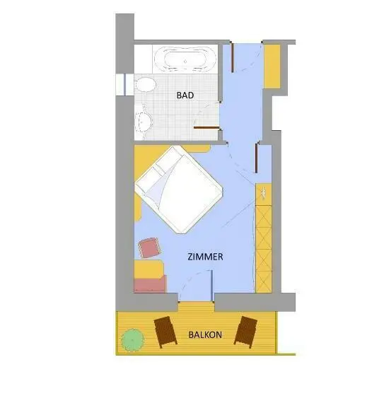 Standard-huone, Zebru