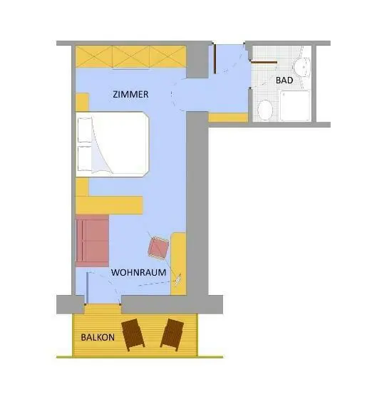 Standard-huone, Zebru