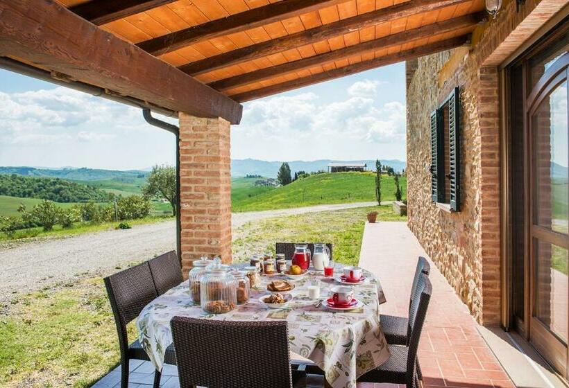 带2个卧室的公寓, Agriturismo Pompilia