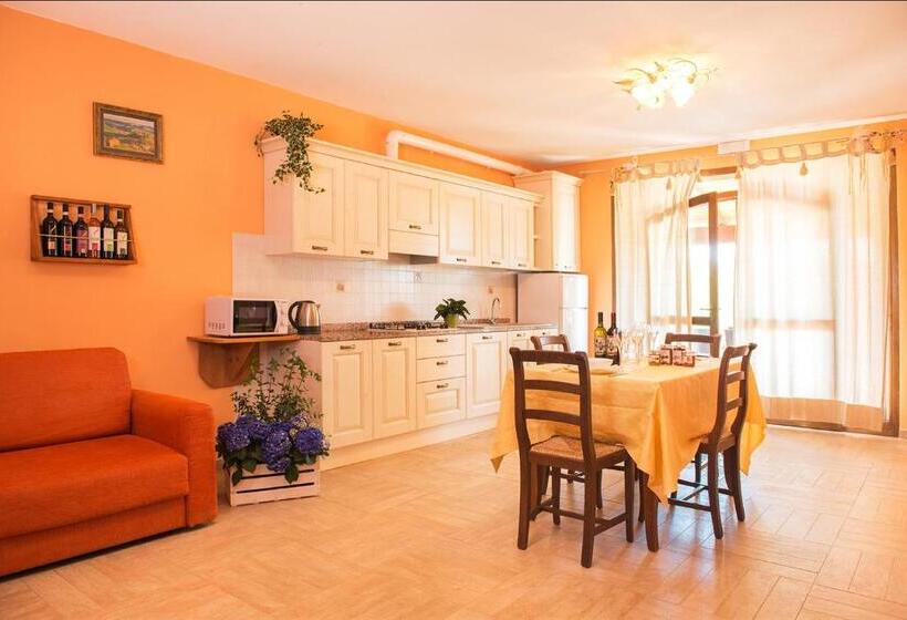 带2个卧室的公寓, Agriturismo Pompilia