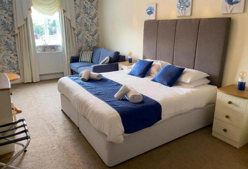 带大床的豪华间, Llanina Arms