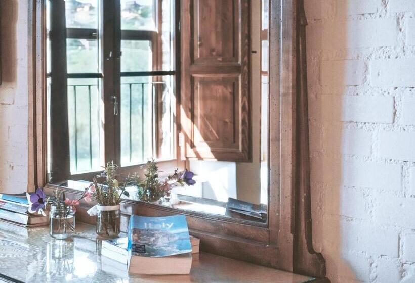 带1个卧室带花园景观的公寓, Abbazia Sette Frati Agriturismo Fratres