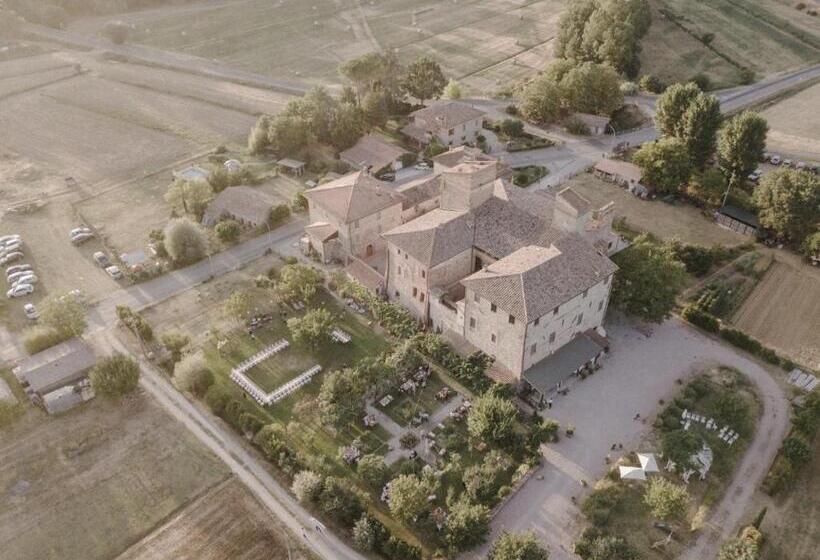 带1个卧室带花园景观的公寓, Abbazia Sette Frati Agriturismo Fratres