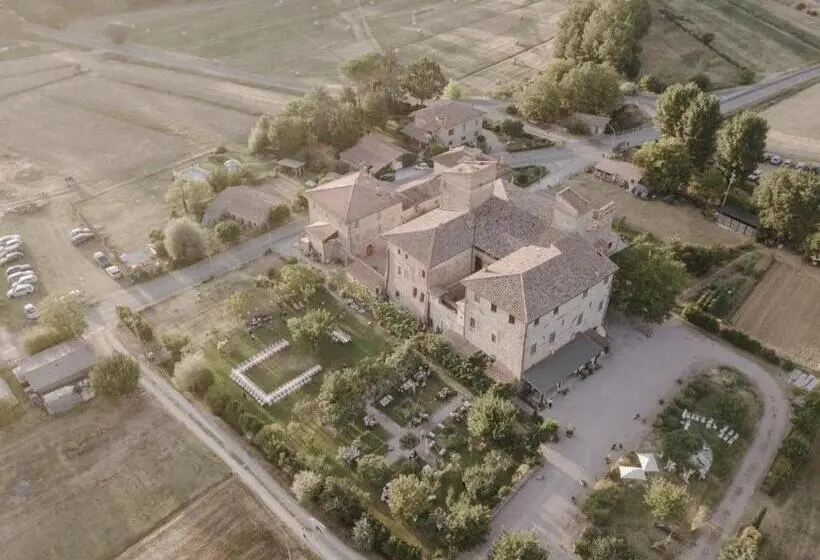 庭の見える１ベッドルームアパートメント, Abbazia Sette Frati Agriturismo Fratres