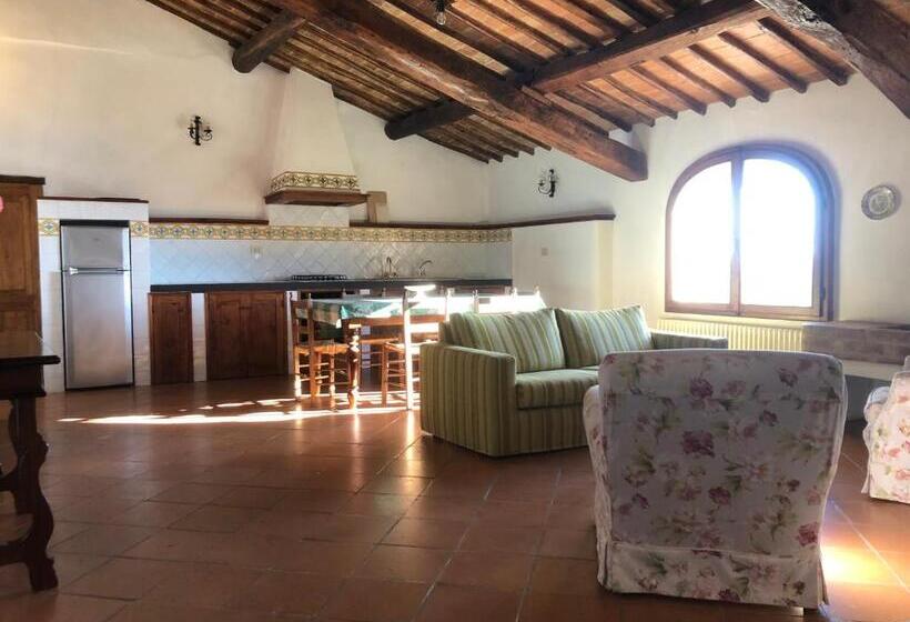 شقة غرفتين نوم مزودة بتراس, Agriturismo Fattoria Di Corsano