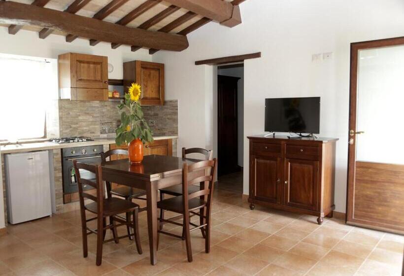 شقة ديلوكس غرفة واحدة, Agriturismo Podere Acqualoreto