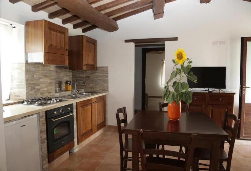 شقة ديلوكس غرفة واحدة, Agriturismo Podere Acqualoreto