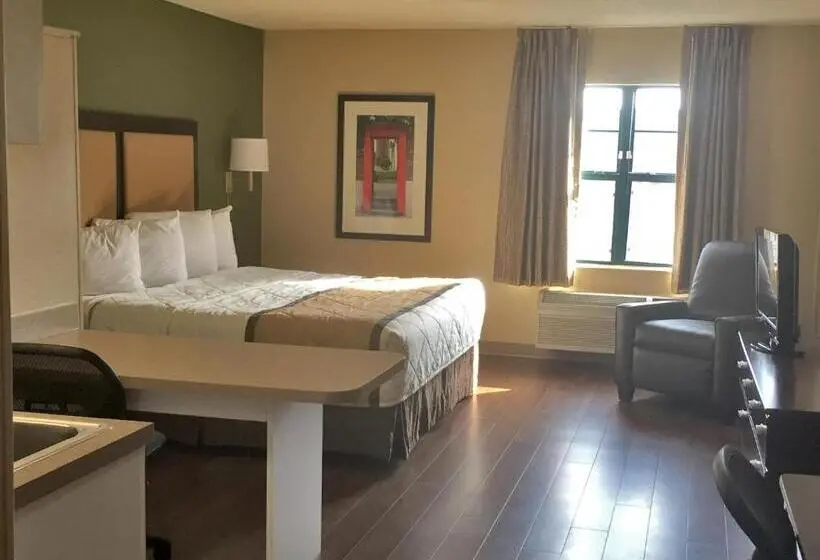 キングサイドベッドのスタンダードワンルーム, Extended Stay America Suites Rochester Henrietta