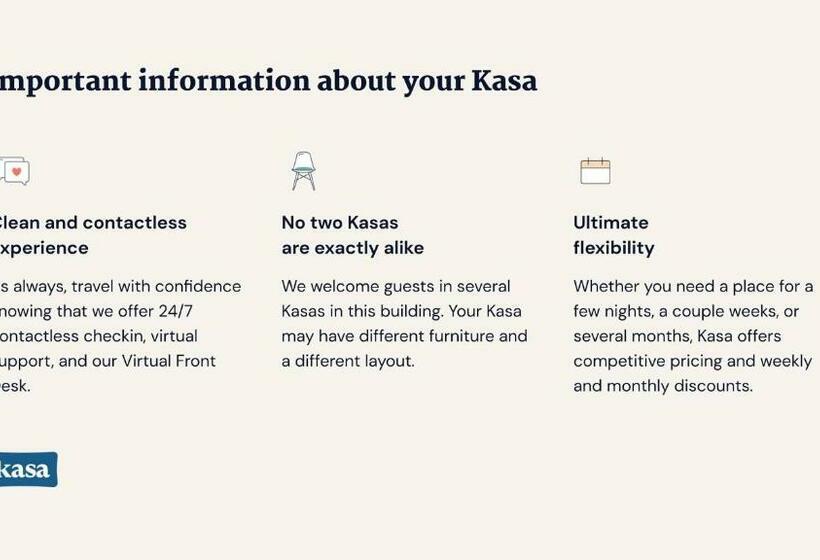 شقة غرفة واحدة, Kasa Central West End St Louis