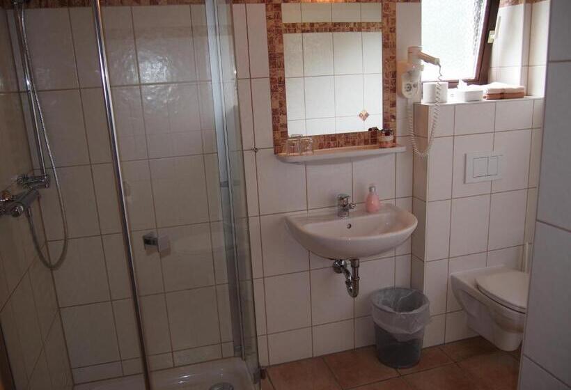 غرفة قياسية مزوَّدة بشُرفة, Gasthof Zur Donaubrücke