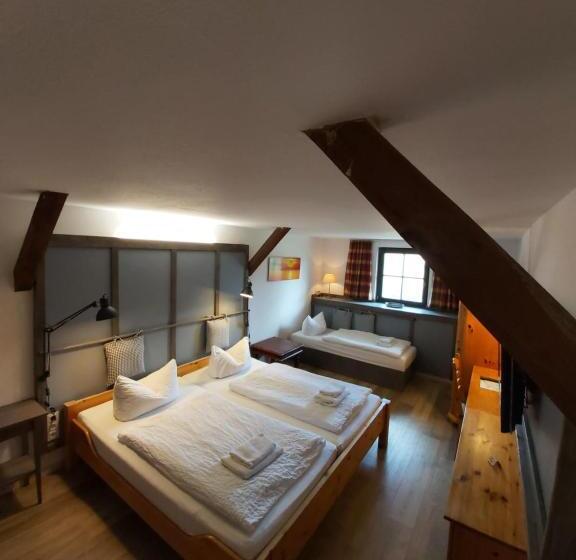 标准三人间, Pension & Restaurant Alte Schule