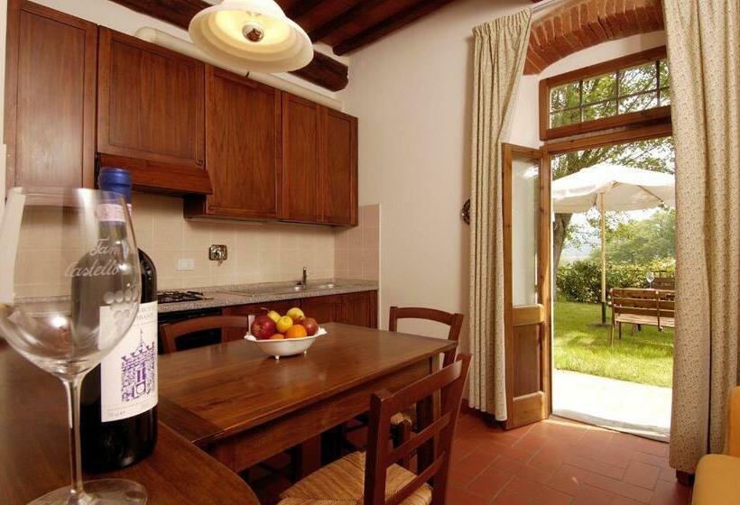 דירת חדר בקומת קרקע, Agriturismo Castello Di Querceto