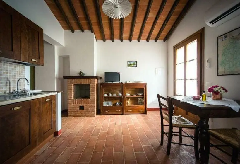 バルコニー付き1ベッドルームアパートメント, Agriturismo Legi Toscana
