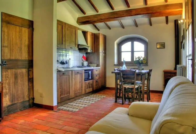 庭の見える1ベッドルームアパートメント, Agriturismo Legi Toscana