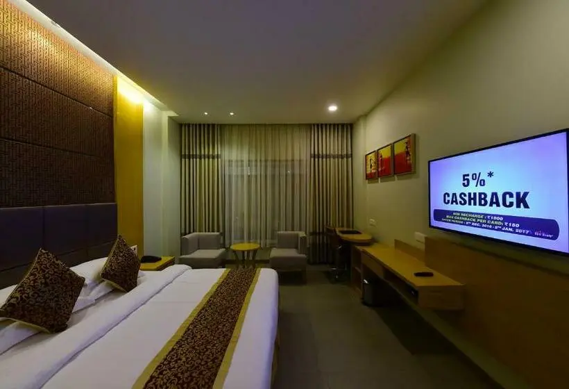キングサイズベッドのデラックスルーム, H   Sandhill Hotels Private Limited