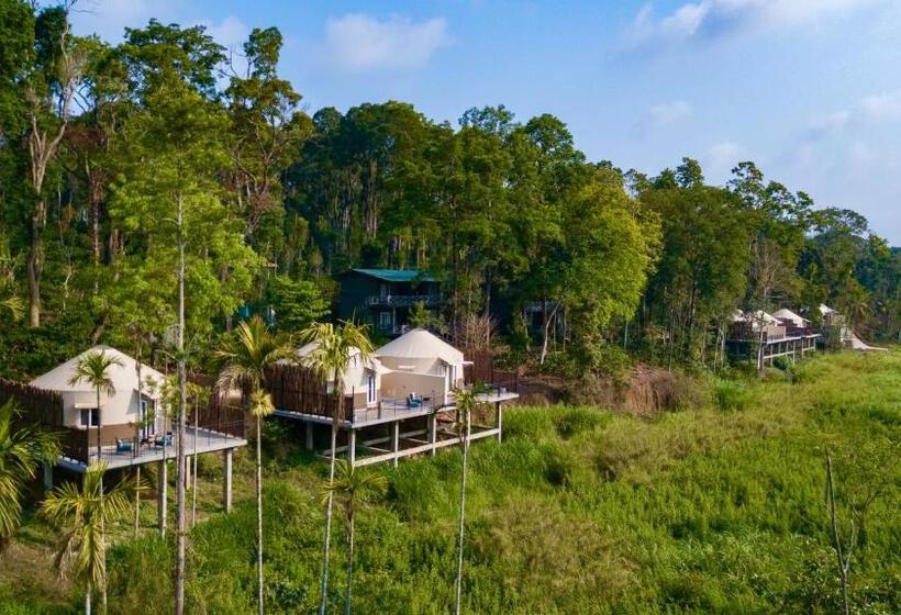 كوخ قياسي, Machaan Wilderness Lodge Nagarahole