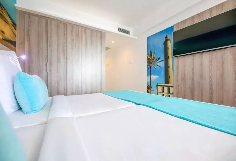 片側に海が見えるデラックスルーム, Bluesea Marieta