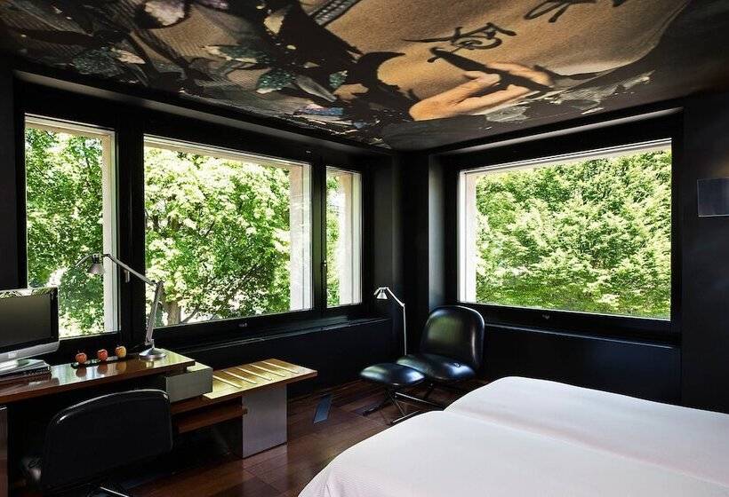 带公园景观的青年套间, The Hotel Lucerne, Autograph Collection