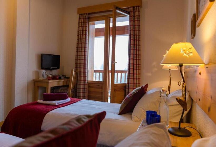 اتاق استاندارد با بالکن, Chalet Coeur Des Brévières By Chalet Chardons