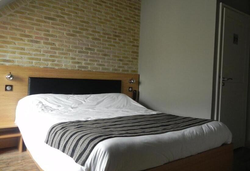 コンフォートシングルルーム, Hôtel   Restaurant Au Tonnelier