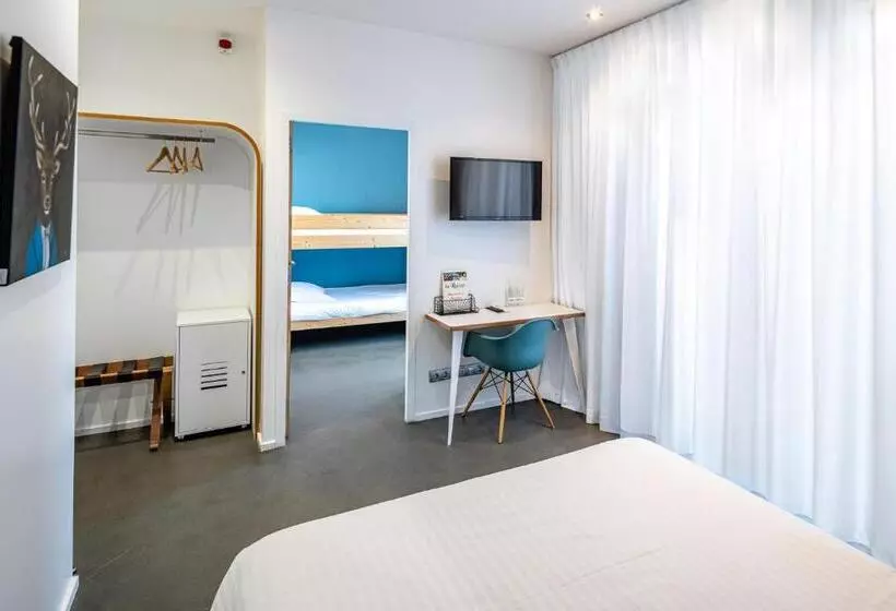 スタンダード４人部屋, Hôtel Restaurant Le Résinier