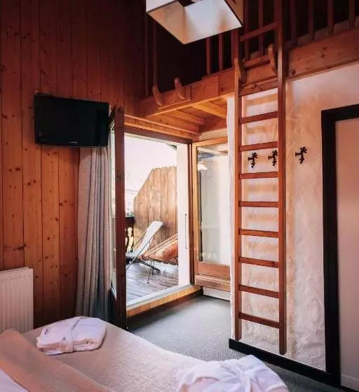バルコニー付きスタンダードトリプルルーム, Chalet Hôtel Gai Soleil
