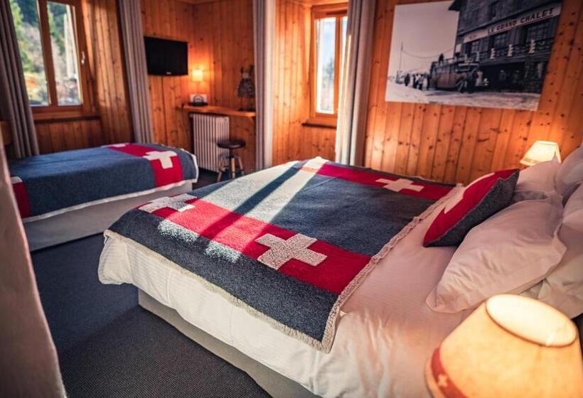 غرفة قياسية ثلاثية, Chalet Hôtel Gai Soleil