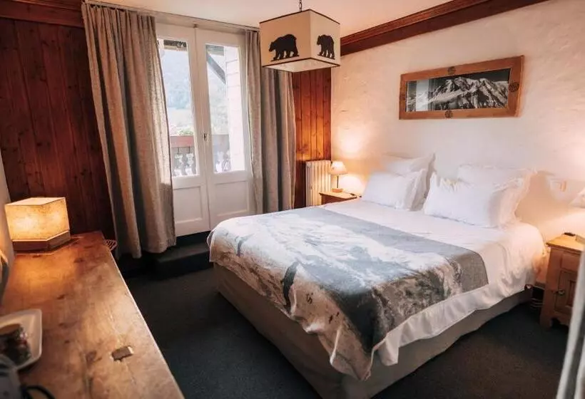 バルコニー付きスタンダードルーム, Chalet Hôtel Gai Soleil