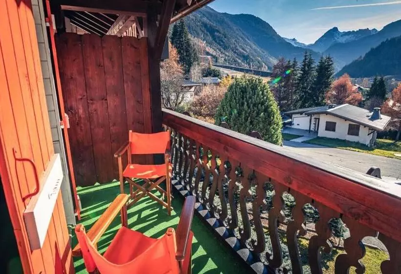 バルコニー付きスタンダードルーム, Chalet Hôtel Gai Soleil