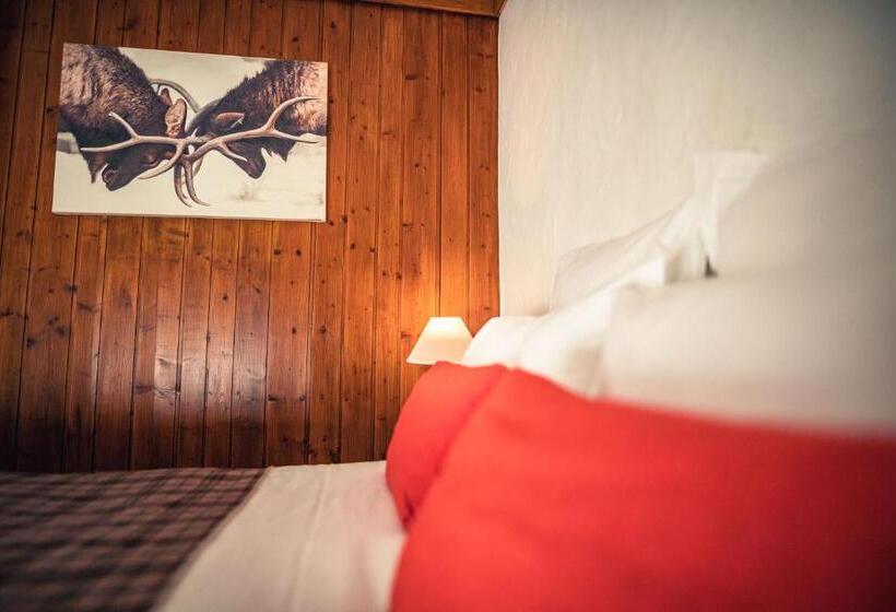 غرفة قياسية مزوَّدة بشُرفة, Chalet Hôtel Gai Soleil