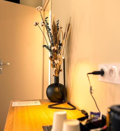 디럭스 룸, Logis Hôtel & Restaurant Le Vert Bocage