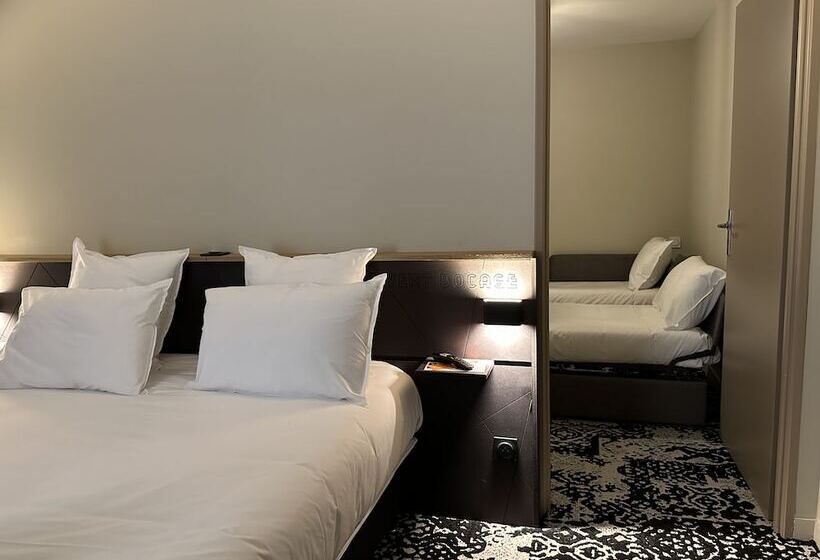 디럭스 룸, Logis Hôtel & Restaurant Le Vert Bocage