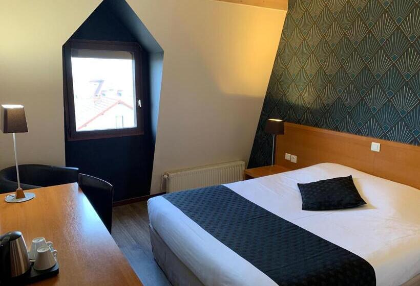 スタンダードルーム, The Originals City, Hôtel Castel Burgond, Dijon Ouest