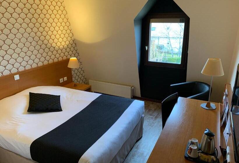 スタンダードルーム, The Originals City, Hôtel Castel Burgond, Dijon Ouest