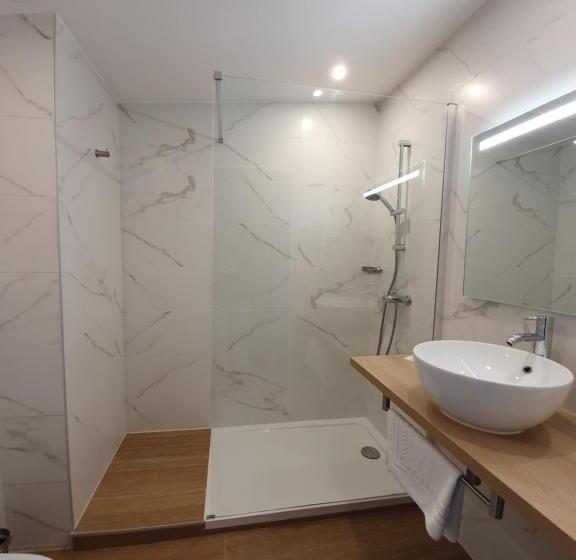 חדר סטנדרט יחיד, Logis Clermotel   Hôtel & Restaurant