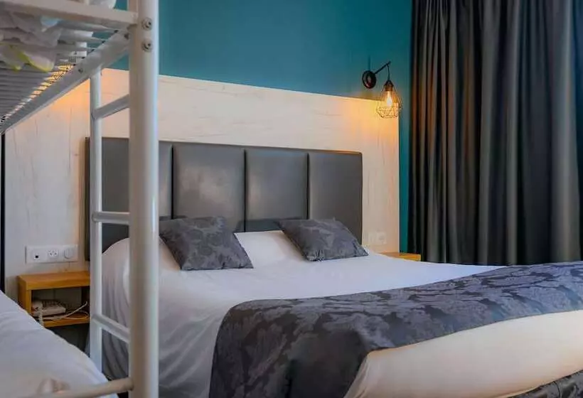 ファミリールーム, Logis Clermotel   Hôtel & Restaurant
