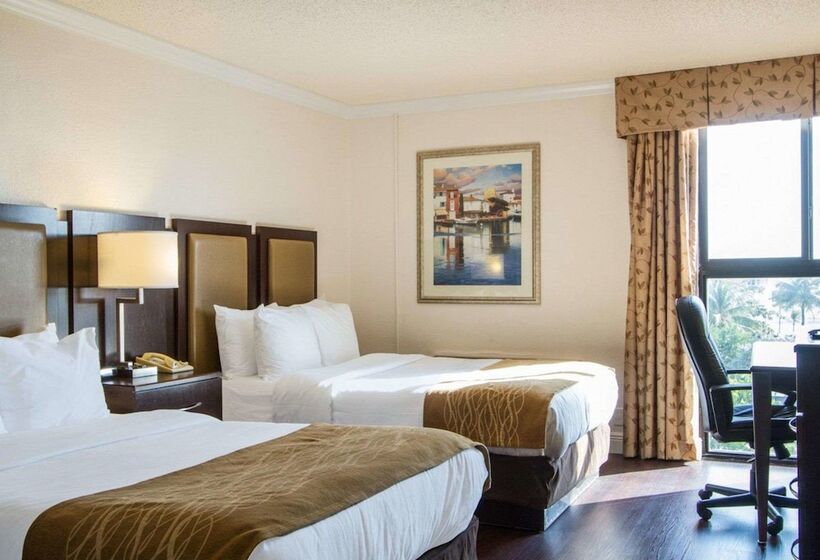 חדר סטנדרט שתי מיטות זוגיות, Comfort Inn Oceanside Deerfield Beach
